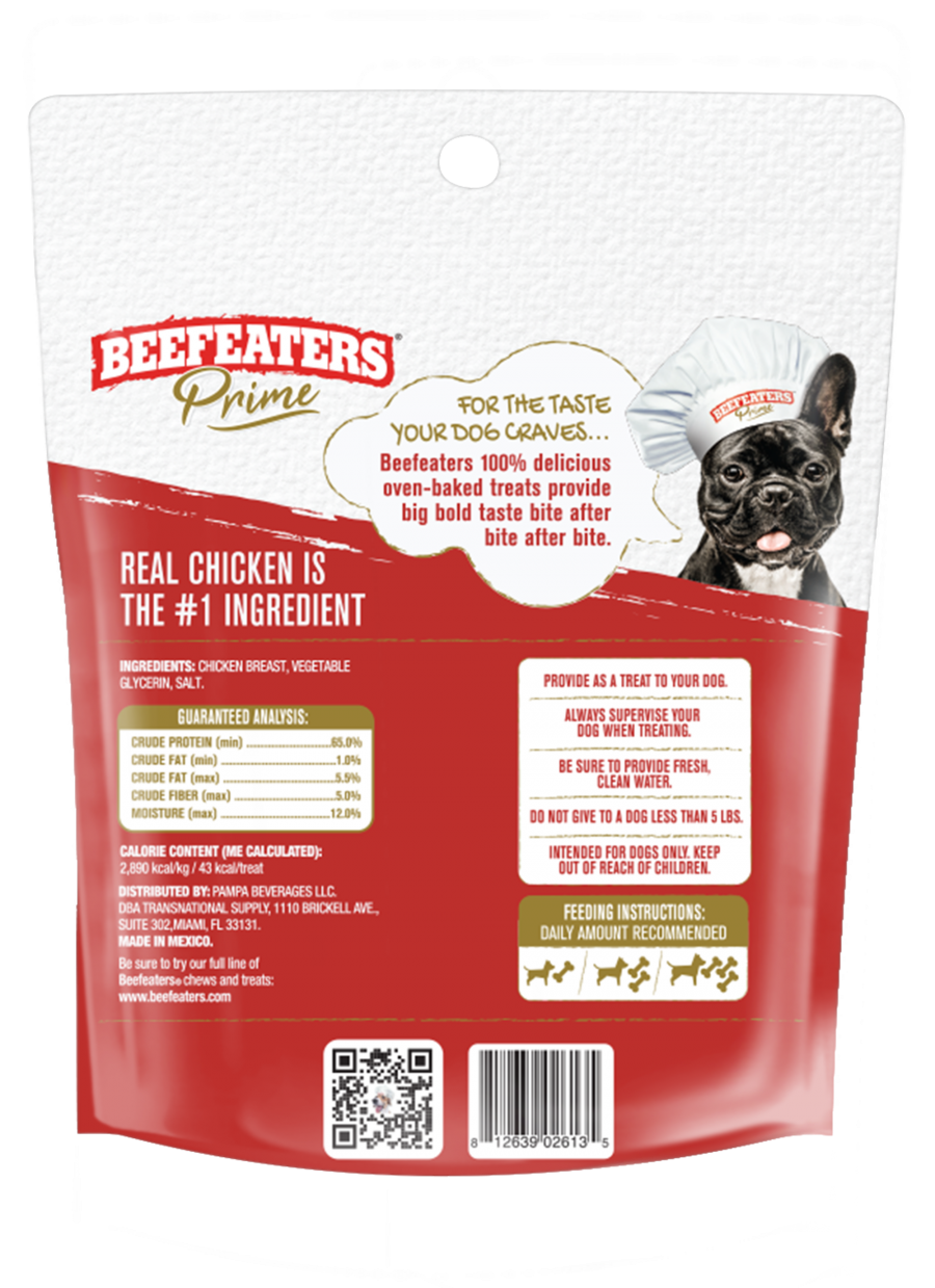 Beefeaters Premio Chicken Jerky Strips