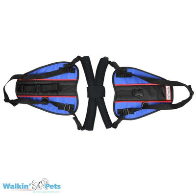 Walkin Pets Combo de arnés trasero Walkin' Lift con Tri-glide y anillos