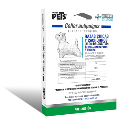 COLLAR ANTIPULGAS PARA PERRO MEDICAL SOLUTIONS