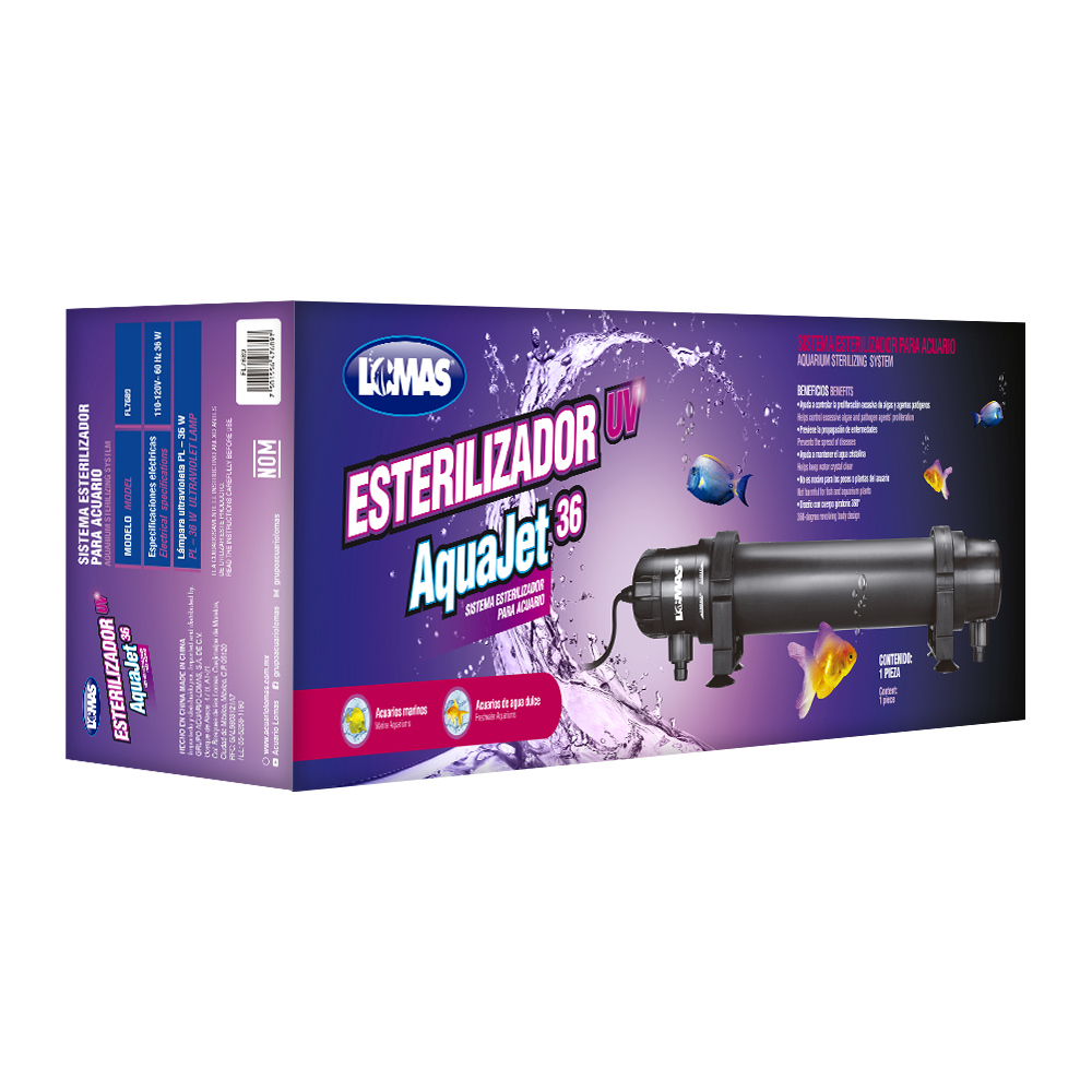 SISTEMA ESTERILIZADOR UV AQUAJET