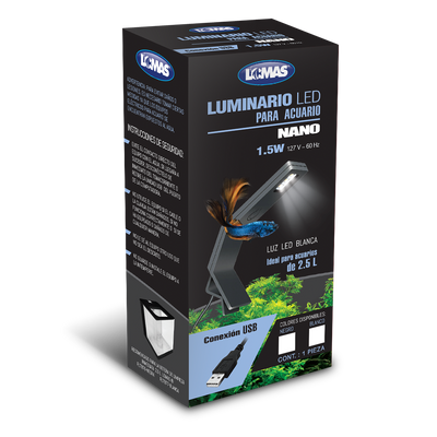 LAMPARA NEGRA LED NANO 1.5 W