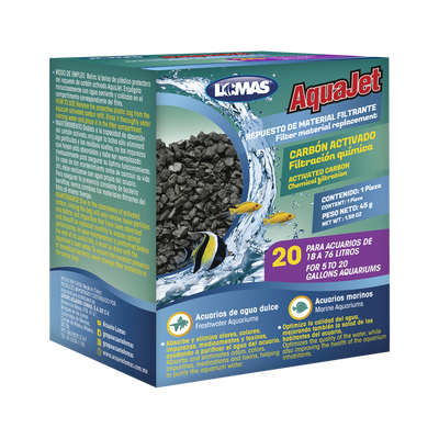 REPUESTO CARBON ACTIVADO AQUAJET 20-110