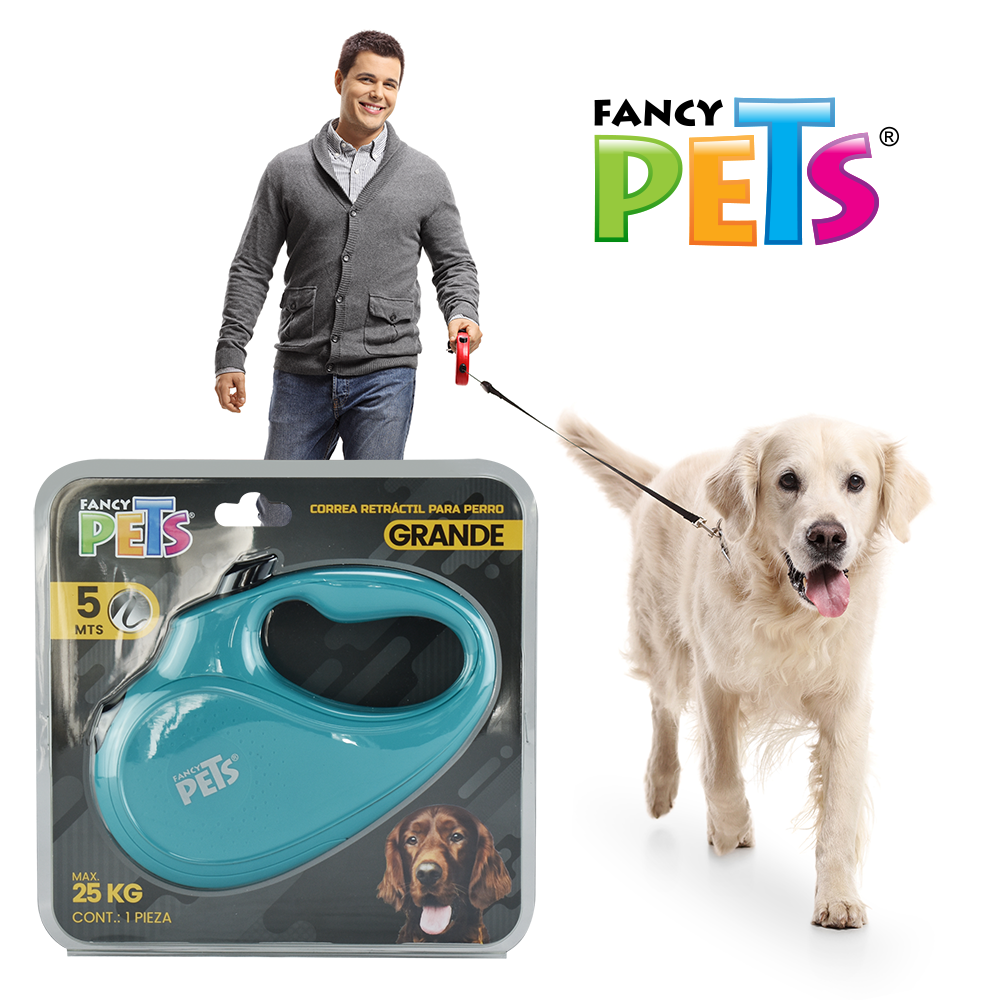 CORREA RETRACTIL FANCY PETS