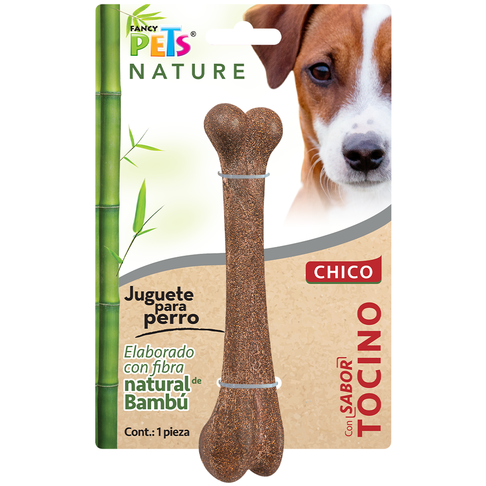 JUGUETE HUESO DE BAMBU NATURE FANCY PETS