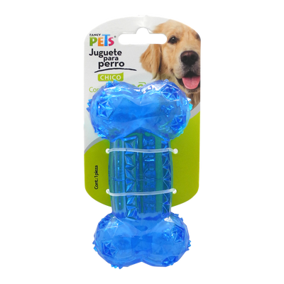 JUGUETE HUESO PRISMA C/SONIDO FANCY PETS