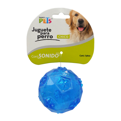 JUGUETE PELOTA PRISMA C/SONIDO FANCY PETS