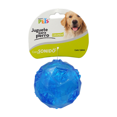 JUGUETE PELOTA PRISMA C/SONIDO FANCY PETS