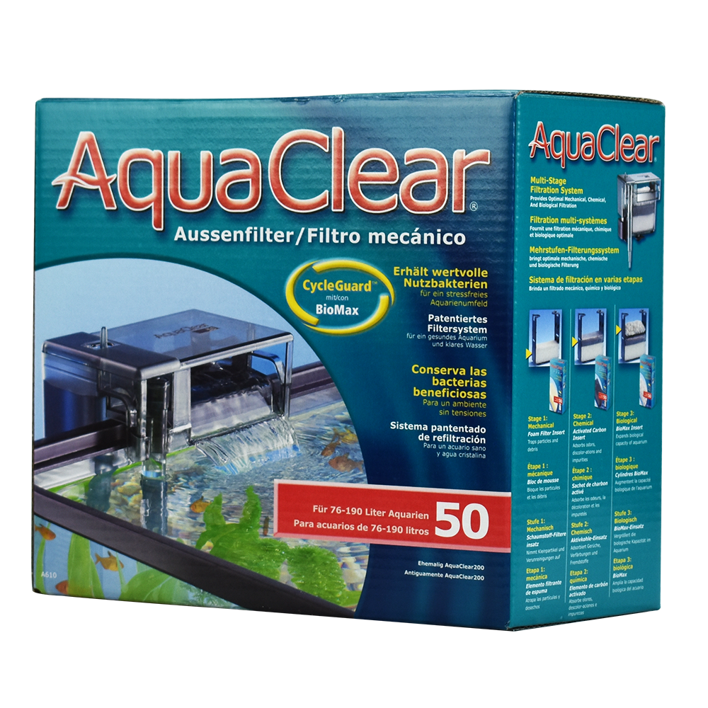 FILTRO AQUACLEAR MINI/ 20-150 GAL HAGEN