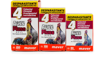 AUSS DESPARASITANTE PARA AVES - MAVER