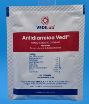 ANTIDIARREICO VEDI POLVO ORAL - VEDILAB