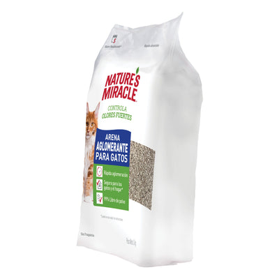 Nature's Miracle Arena Aglomerante Para Gatos 3Kg