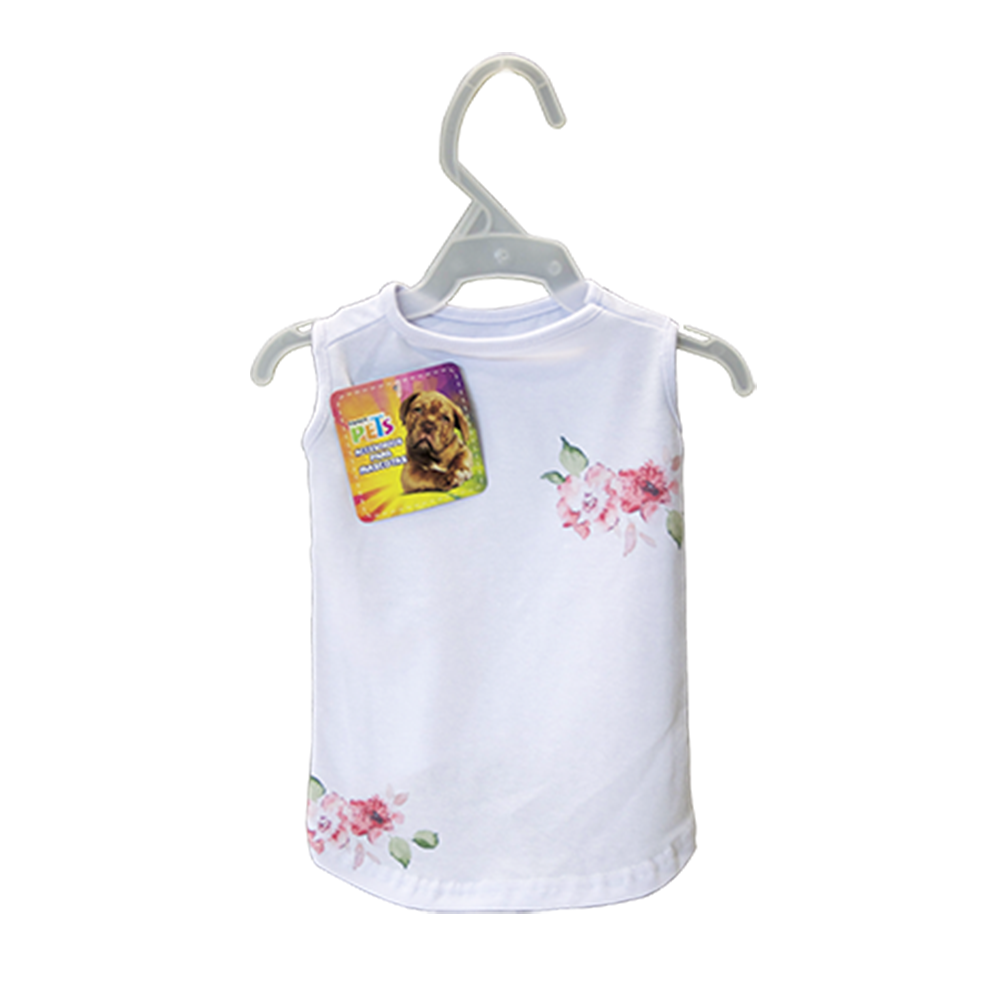 PLAYERA FLORES FANCYPETS