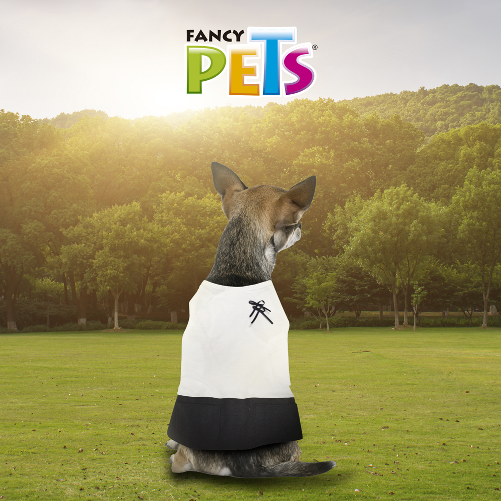 VESTIDO C/MEZCLILLA FANCYPETS