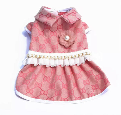 Paw Pets- Vestido Gucci rosa