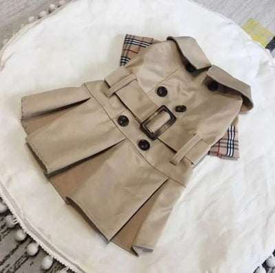 Paw Pets- Vestido Gabardina Burberry