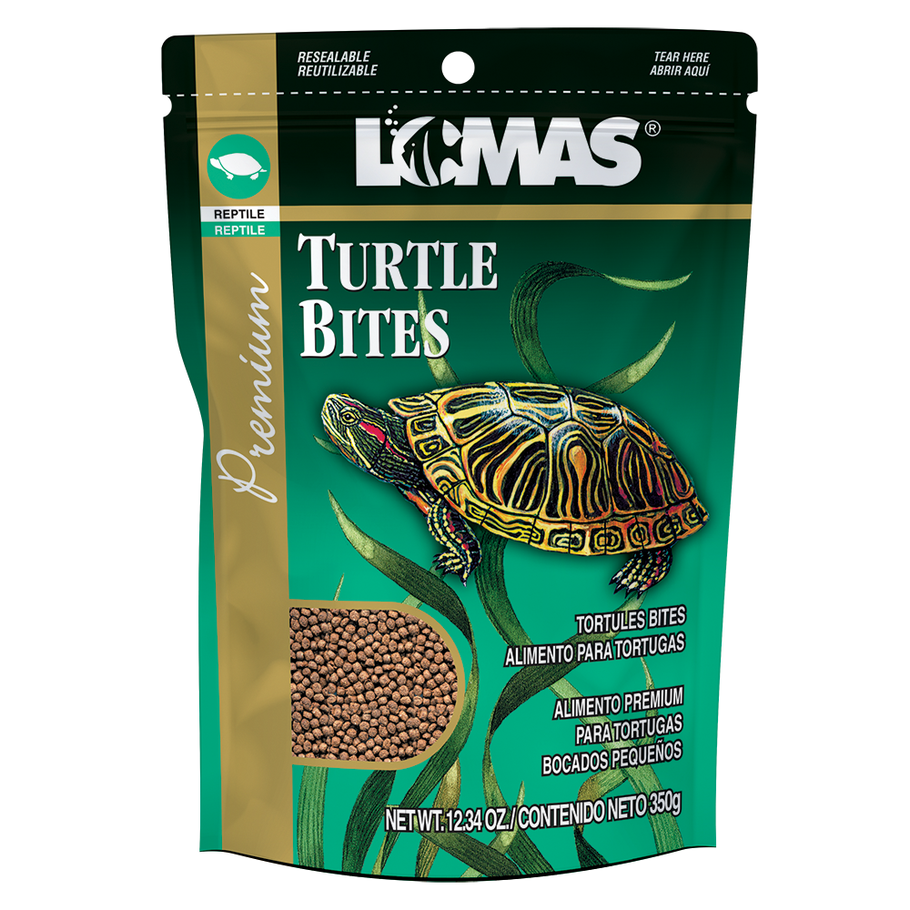 TURTLE BITES 90 G - 1.5 KG LOMAS