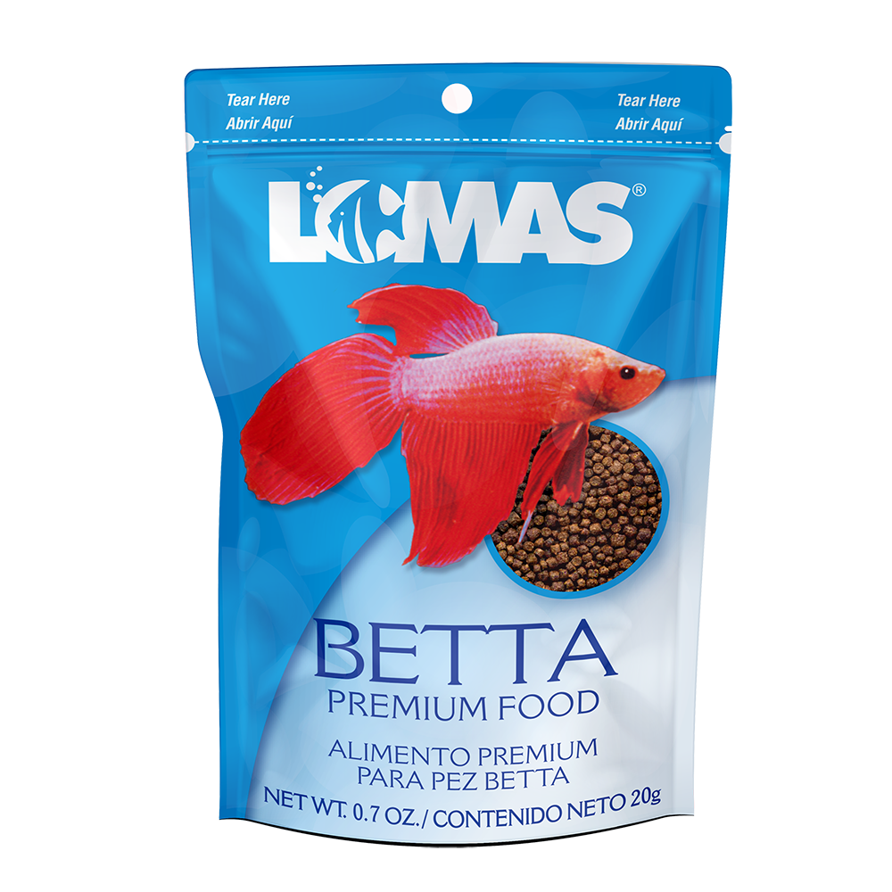 ALIMENTO PREMIUM BETTA 8 G - 20 G LOMAS