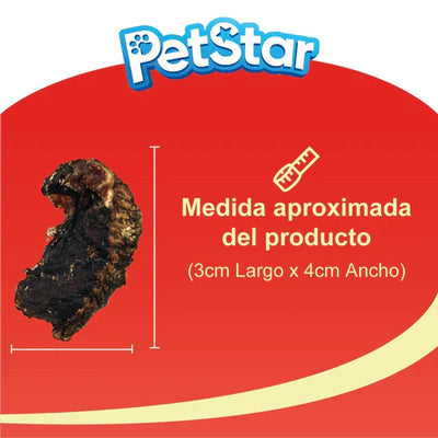 BEEFY HEART CHIPS 80 GRS - PETSTAR