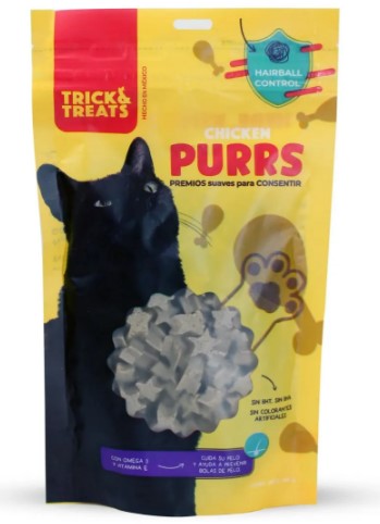 TRICK & TREATS PURRS DE POLLO PARA GATOS