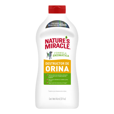 Nature's Miracle Destructor De Orina Y Olores Atrayantes Perro 946 Ml