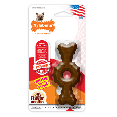 Nylabone Hueso Power Chew Anillo Con Textura