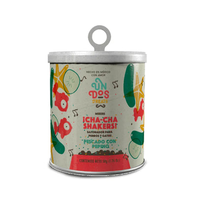 UN DOS TREATS - ¡CHA-CHA-SHAKERS PESCADO CON PEPINO 50GR