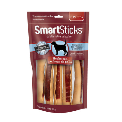 SmartBones Stick Pollo 5 Palitos