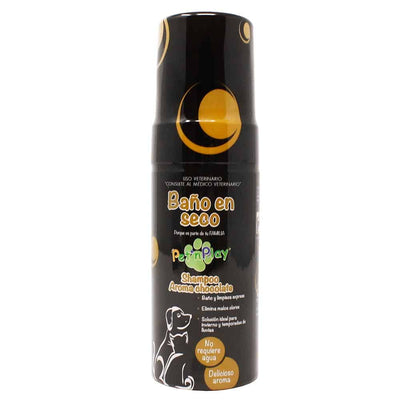 Pet´n Play ESPUMA PARA BAÑO SECO PARA PERROS Y GATOS, CHOCOLATE 120ML