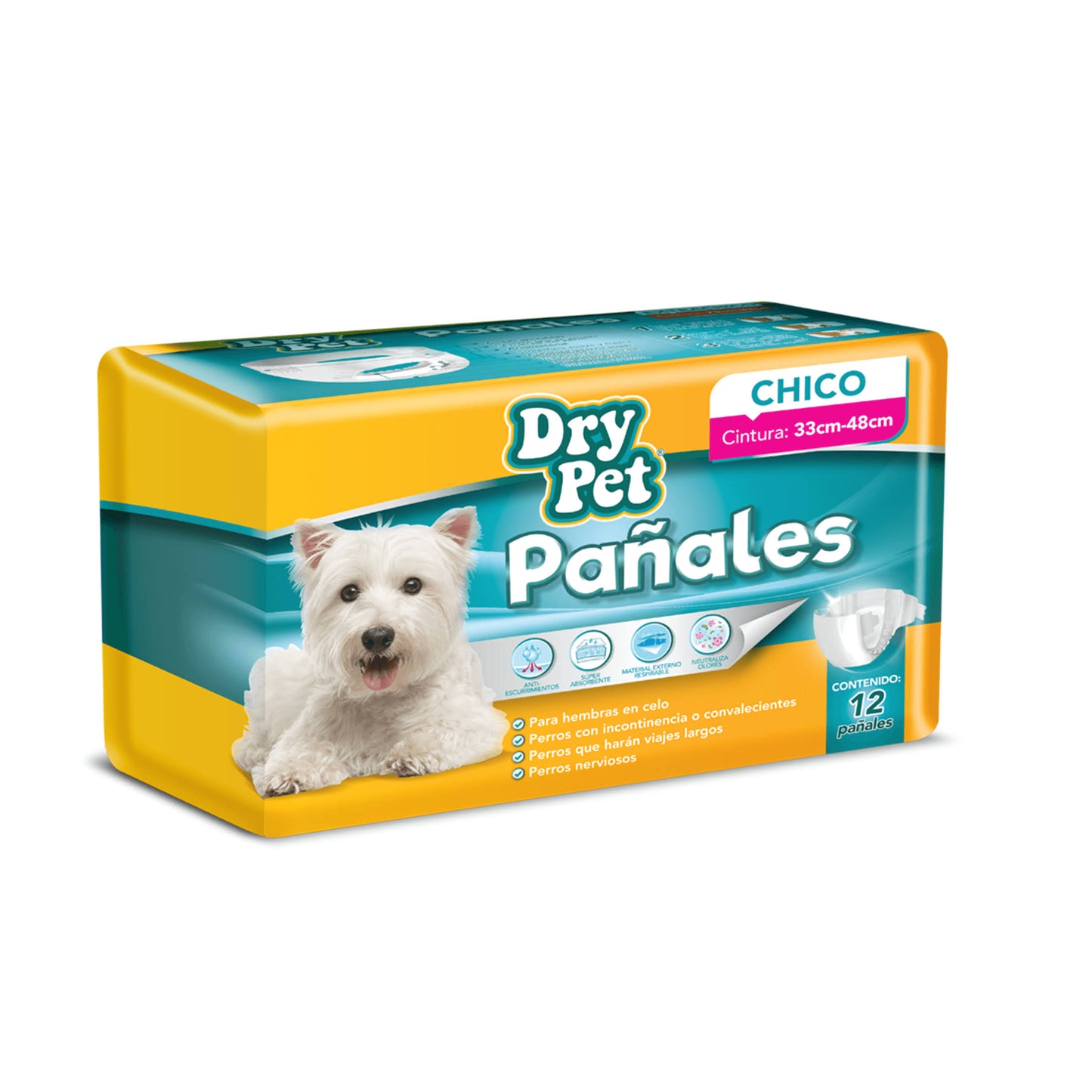 Dry Pet Pañales para Perro