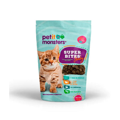 SUPER BITES GALLETAS PARA GATO 85GR - PETIT MONSTERS