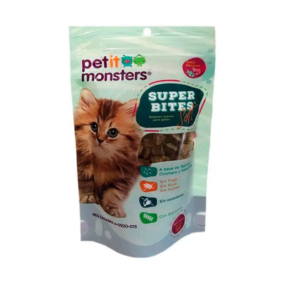 SUPER BITES PREMIOS SUAVES PARA GATO 85JR - PETIT MONSTERS